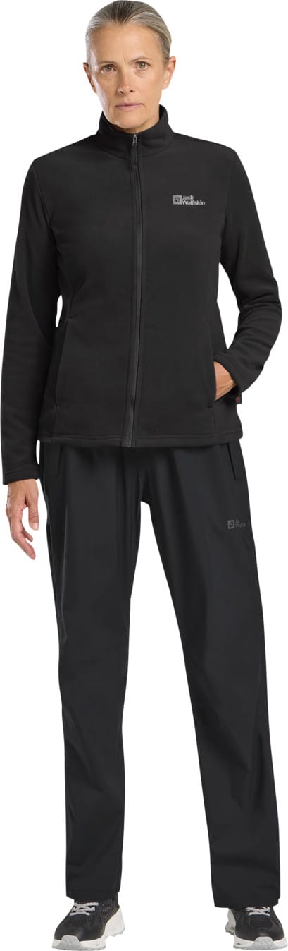 Jack Wolfskin Women's Taunus Full Zip Black Jack Wolfskin Jack Wolfskin Women's Taunus Full Zip Black Jack Wolfskin
