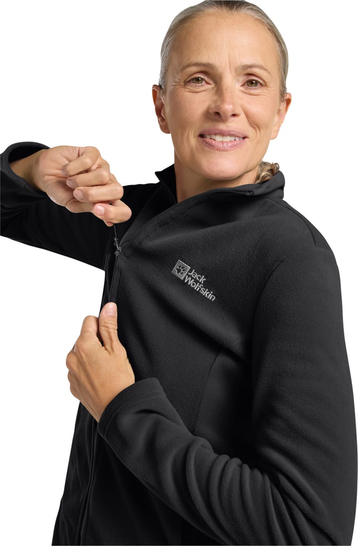 Jack Wolfskin Women's Taunus Full Zip Black Jack Wolfskin
