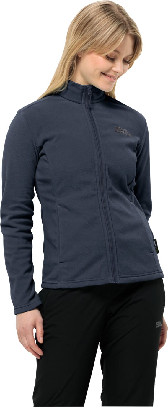 Jack Wolfskin Women's Taunus Full Zip Night Blue Jack Wolfskin Jack Wolfskin Women's Taunus Full Zip Night Blue Jack Wolfskin