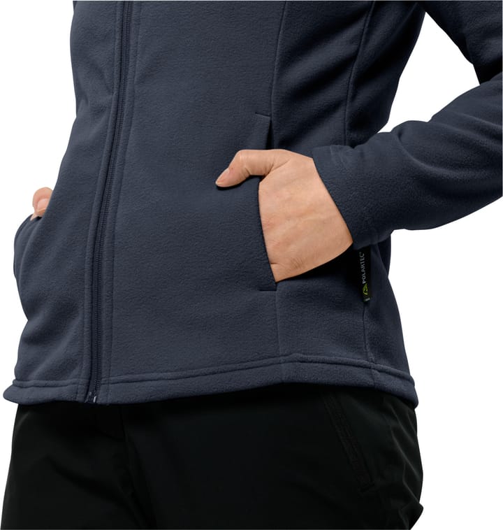 Jack Wolfskin Women's Taunus Full Zip Night Blue Jack Wolfskin Jack Wolfskin Women's Taunus Full Zip Night Blue Jack Wolfskin