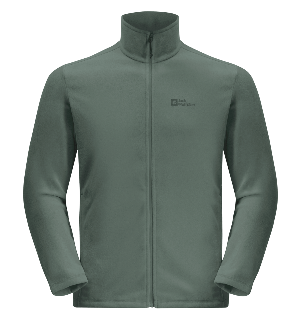 Jack Wolfskin Men's Taunus Full Zip Hedge Green