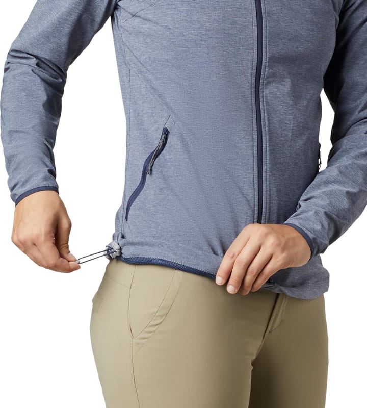 Columbia Women's Heather Canyon Softshell Jacket Nocturnal Heather Columbia