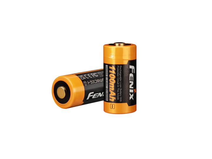 Fenix Batteri 18350 Li-Ion 1100mah Oppladbar Orange Fenix