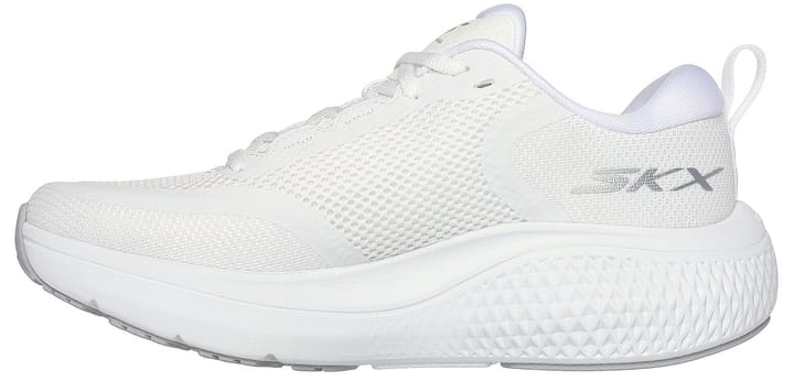 Skechers Womens Go Run Supersonic Max White/Silver Skechers