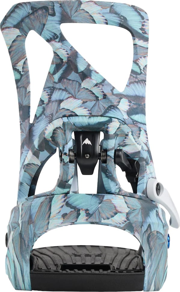 Burton Women's Step On® Snowboard Binding Blue Butterflies Burton