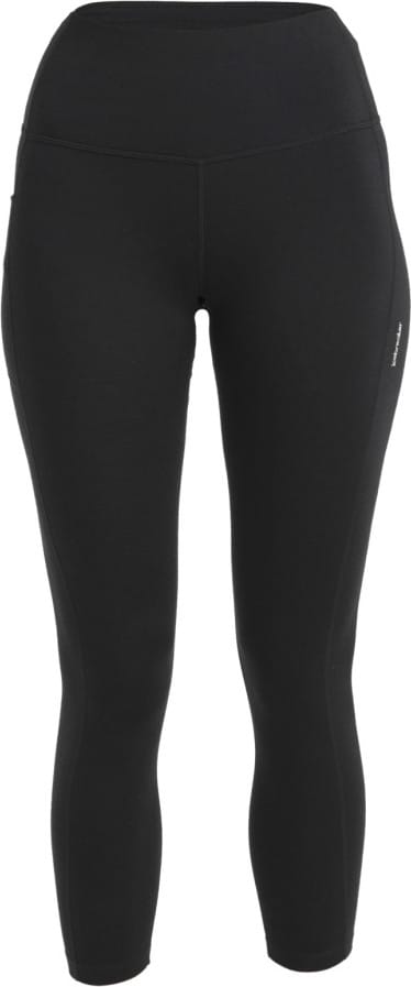 Icebreaker Women's Merino 260 Fastray II 25" High Rise Tights Black Icebreaker