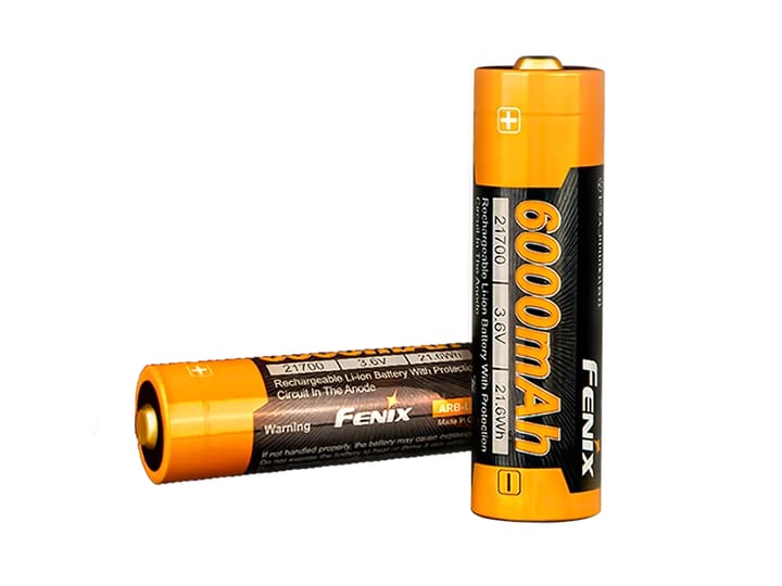 Fenix Arb-L21-6000 Batteri 21700 Li-Ion 6000mah Orange Fenix