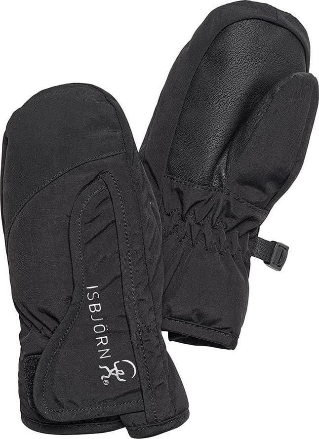 Isbjörn of Sweden Grizzly Baby Mitten Black Isbjörn of Sweden