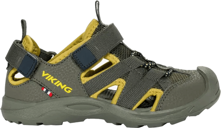 Viking Footwear Kids' Adventure Sandal 2v Olive Viking Footwear