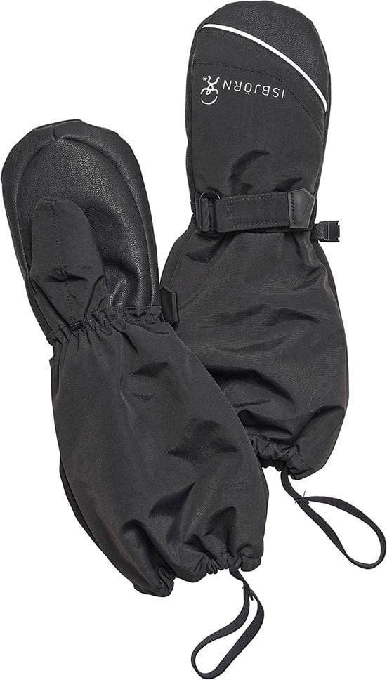 Isbjörn of Sweden Kids' Arctic Mittens Black Isbjörn of Sweden