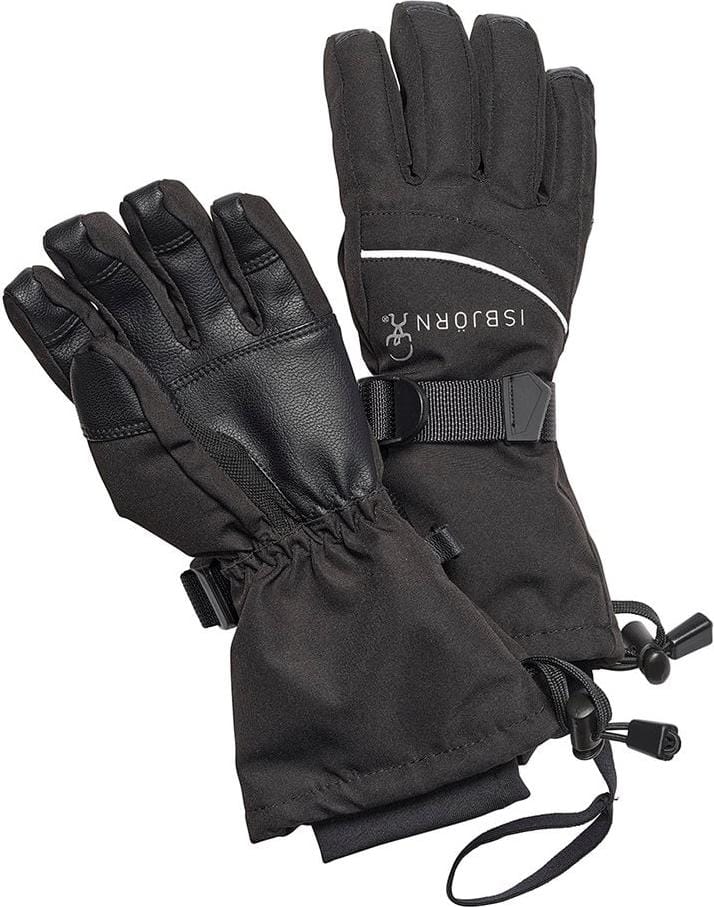 Isbjörn of Sweden Tundra Finger Glove Kids Black Isbjörn of Sweden