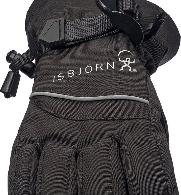 Isbjörn of Sweden Tundra Finger Glove Kids Black Isbjörn of Sweden