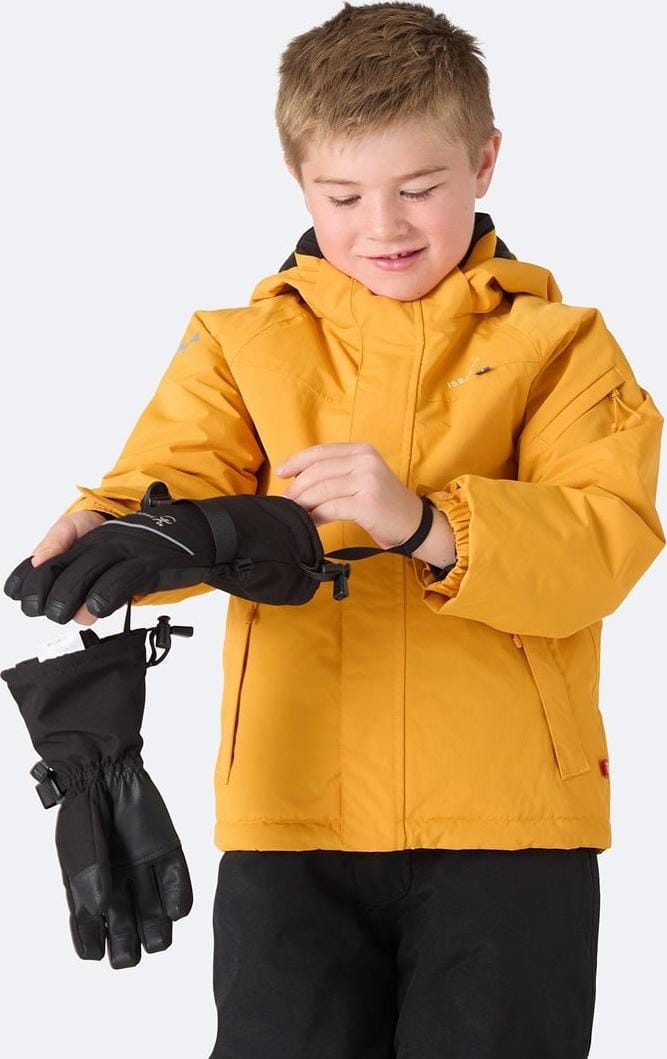 Isbjörn of Sweden Tundra Finger Glove Kids Black Isbjörn of Sweden