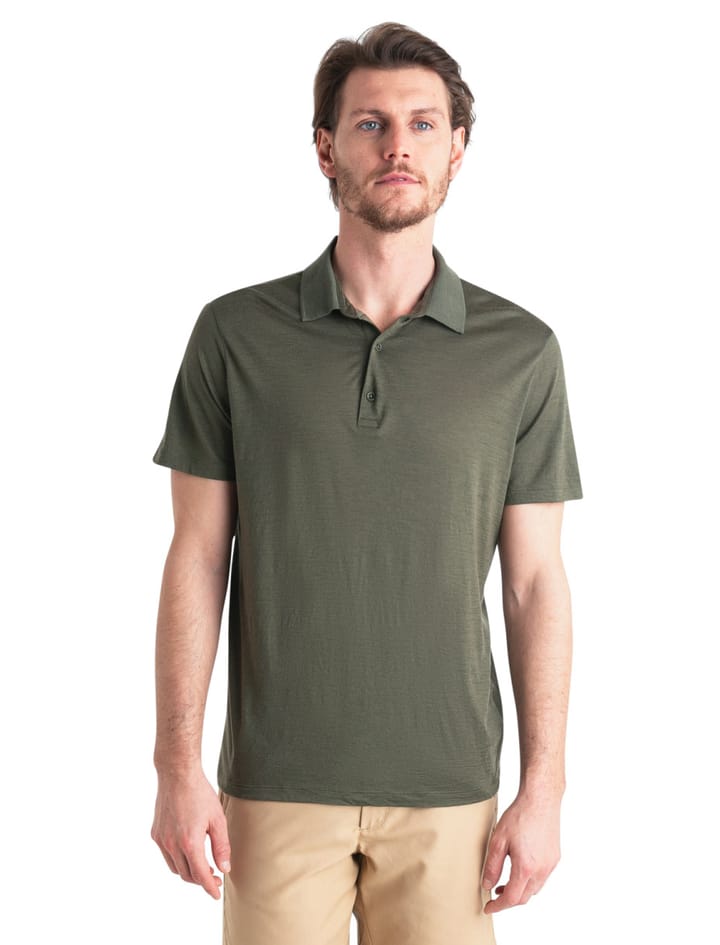 Icebreaker Men Merino 150 Tech Lite Iii Ss Polo Loden Icebreaker