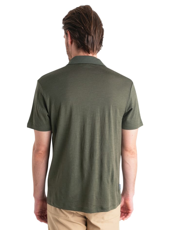 Icebreaker Men Merino 150 Tech Lite Iii Ss Polo Loden Icebreaker