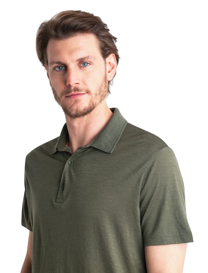 Icebreaker Men Merino 150 Tech Lite Iii Ss Polo Loden Icebreaker