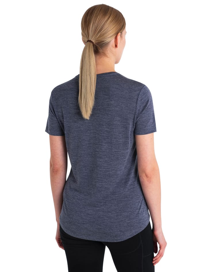Icebreaker Women's Merino 125 Cool-Lite™ Sphere III Short Sleeve Tee Midnight Navy Heather Icebreaker Icebreaker Women's Merino 125 Cool-Lite™ Sphere III Short Sleeve Tee Midnight Navy Heather Icebreaker