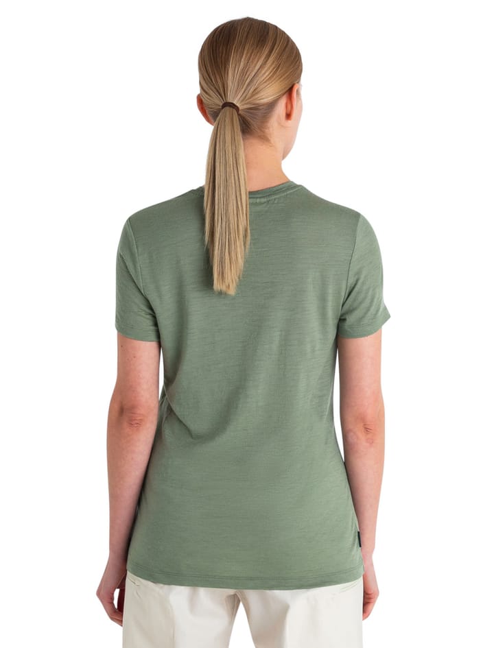 Icebreaker Women Merino 150 Tech Lite Iii Ss Tee Lichen Icebreaker