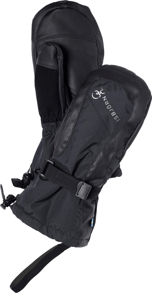 Isbjörn of Sweden Kids' Glide Winter Mittens Black Isbjörn of Sweden