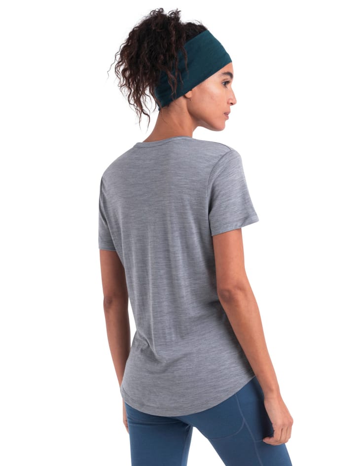 Icebreaker Women Merino 125 Cool-Lite™ Sphere Iii Ss Tee Metro Heather Icebreaker