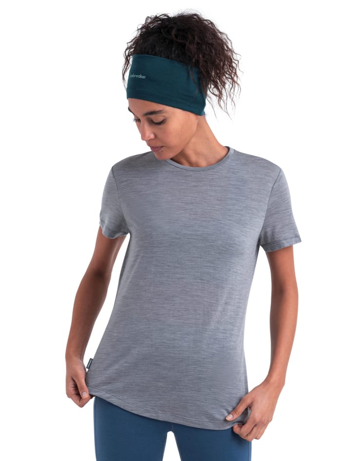 Icebreaker Women Merino 125 Cool-Lite™ Sphere Iii Ss Tee Metro Heather Icebreaker