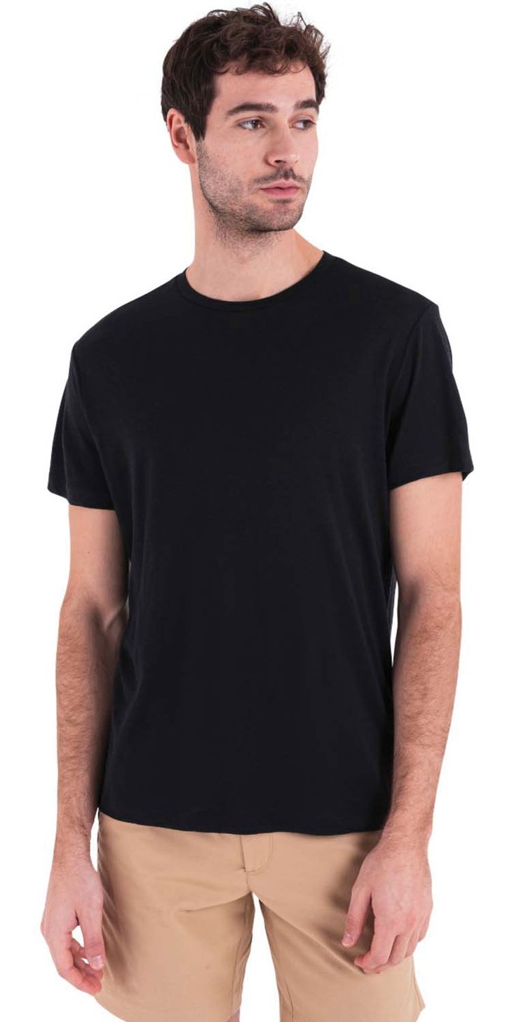 Icebreaker Men Merino 150 Tech Lite Iii Ss Tee Black Icebreaker