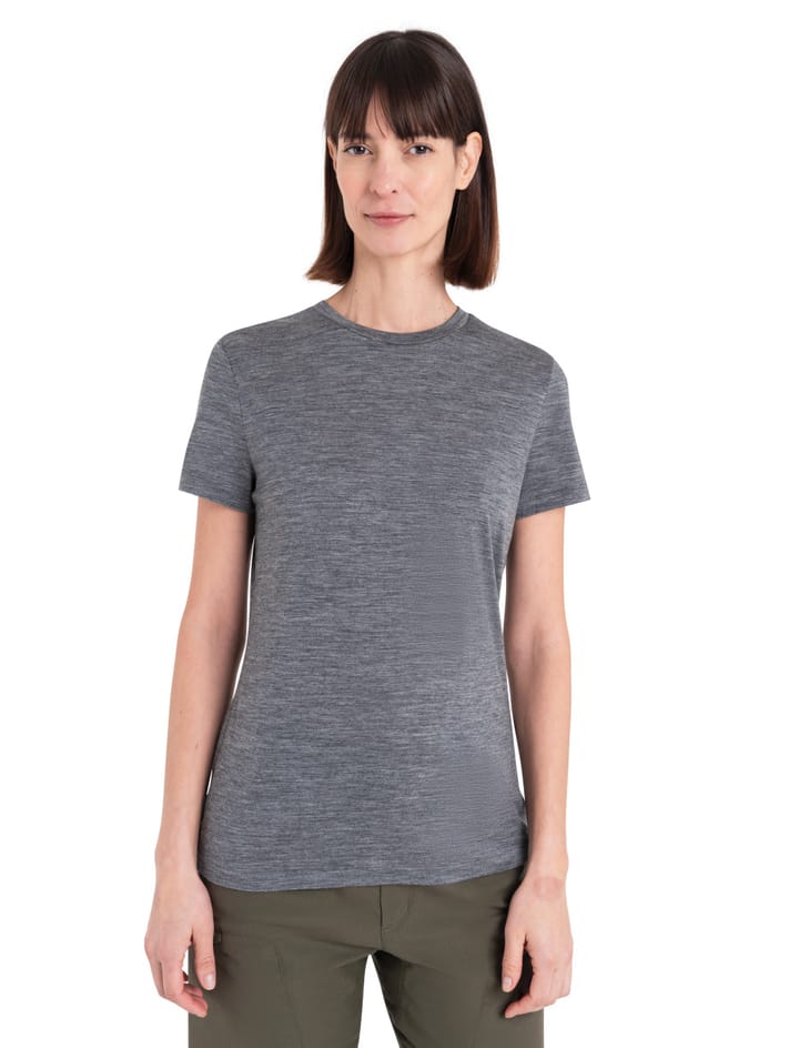 Icebreaker Women Merino 150 Tech Lite III SS Tee Gritstone Heather Icebreaker