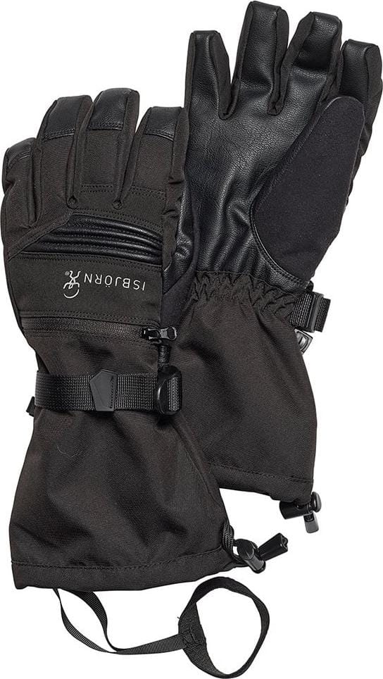Isbjörn of Sweden Expedition Finger Glove Teens Black Isbjörn of Sweden