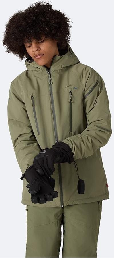 Isbjörn of Sweden Expedition Finger Glove Teens Black Isbjörn of Sweden