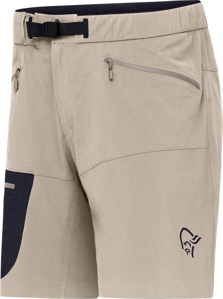 Norrøna Men's Falketind Flex1 Light Shorts Winter Twig/caviar Black Norrøna