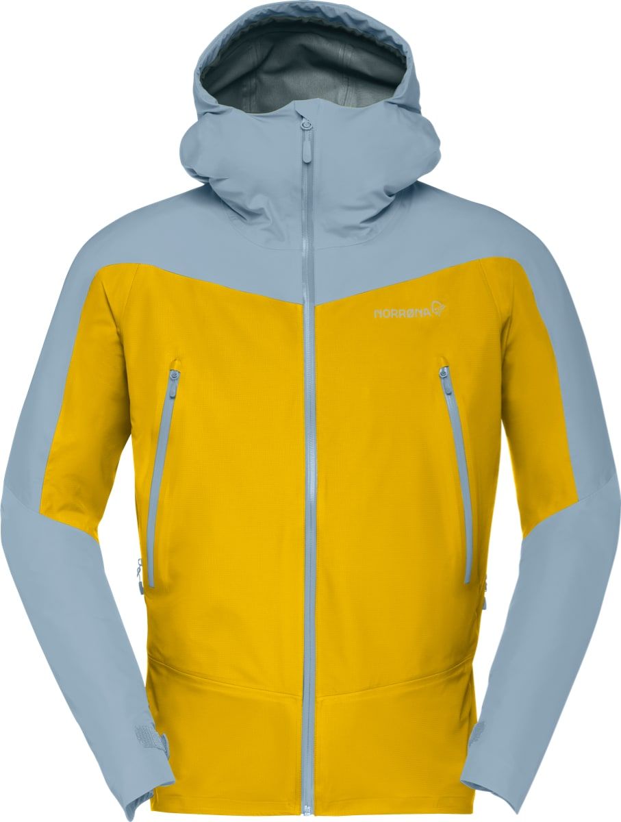 Norrøna Falketind Gore-Tex Jacket M's Sulphur/Blue Fog