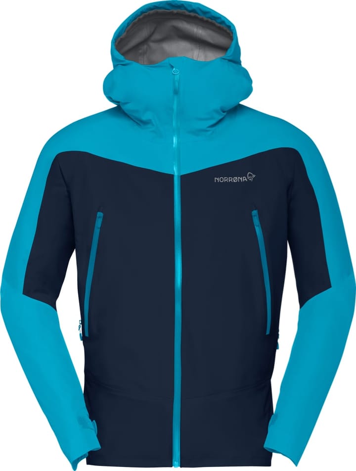 Norrøna Falketind Gore-Tex Jacket M's Hawaiian Surf/Indigo Night Norrøna Norrøna Falketind Gore-Tex Jacket M's Hawaiian Surf/Indigo Night Norrøna