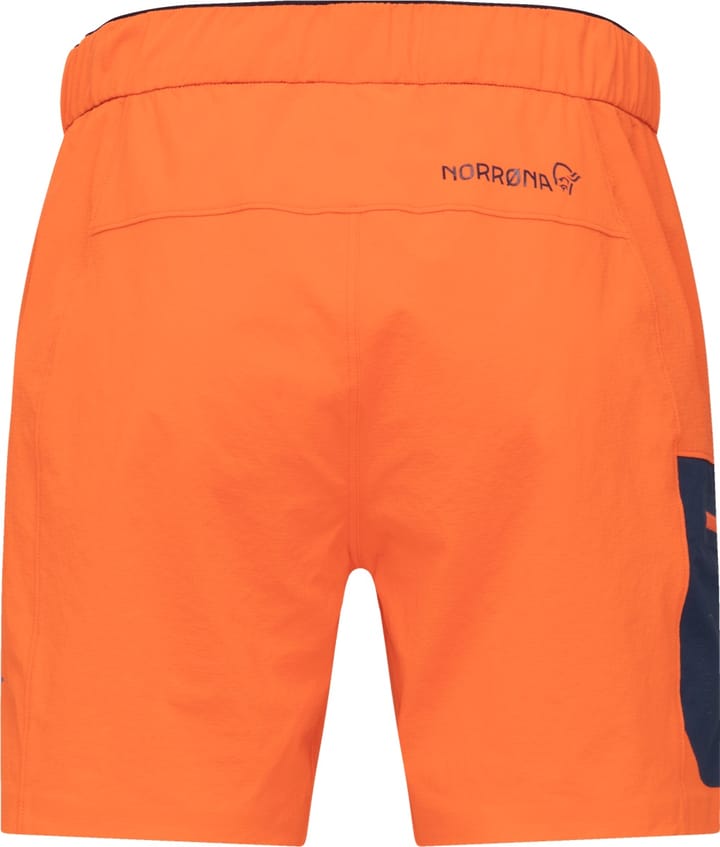 Norrøna Women's Falketind Flex1 Light Shorts Orange Alert Norrøna