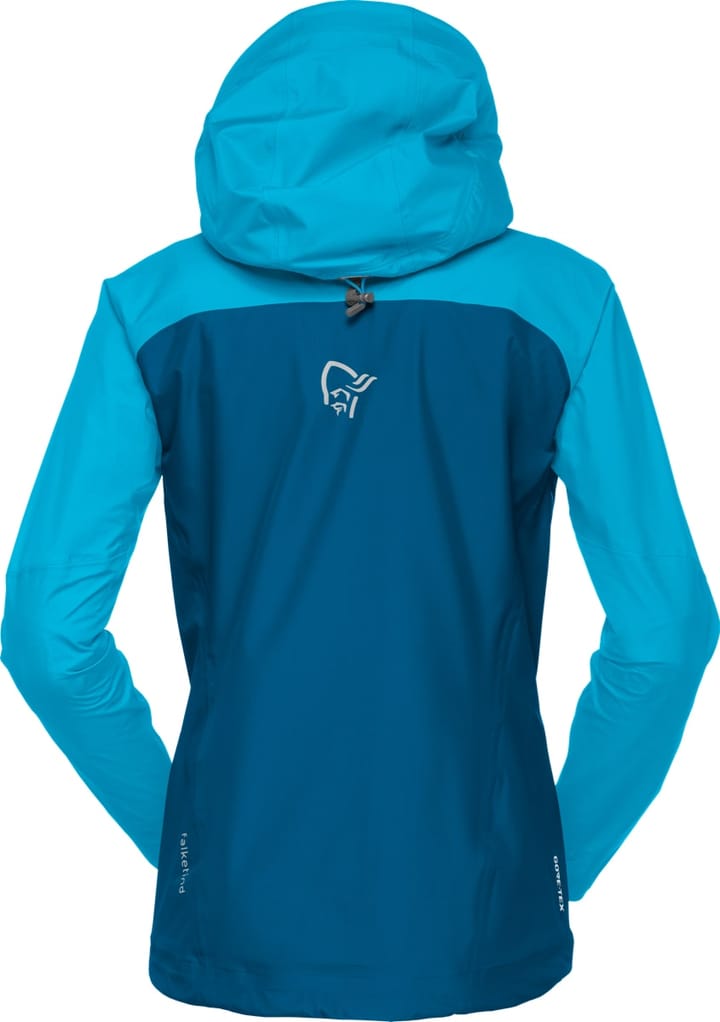 Norrøna Women's Falketind Gore-Tex Jacket Aquarius/Mykonos Blue Norrøna Norrøna Women's Falketind Gore-Tex Jacket Aquarius/Mykonos Blue Norrøna