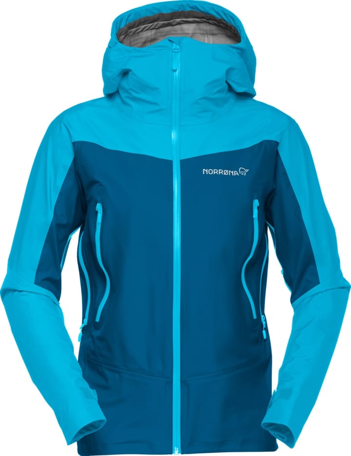 Norrøna Falketind Gore-Tex Jacket W's Aquarius/Mykonos Blue Norrøna