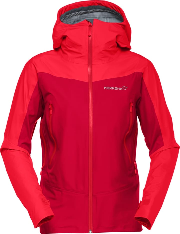 Norrøna Women's Falketind Gore-Tex Jacket Jester Red/True Norrøna Norrøna Women's Falketind Gore-Tex Jacket Jester Red/True Norrøna