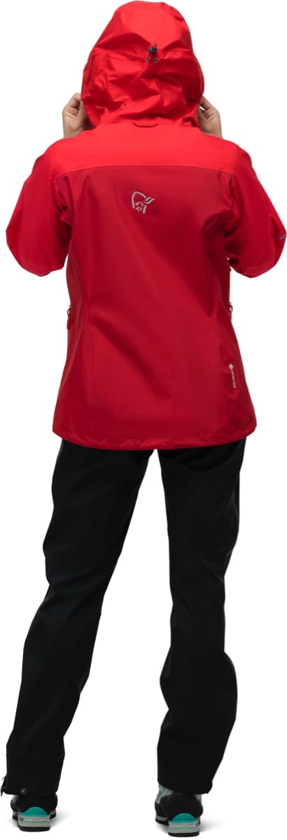 Norrøna Women's Falketind Gore-Tex Jacket Jester Red/True Norrøna Norrøna Women's Falketind Gore-Tex Jacket Jester Red/True Norrøna