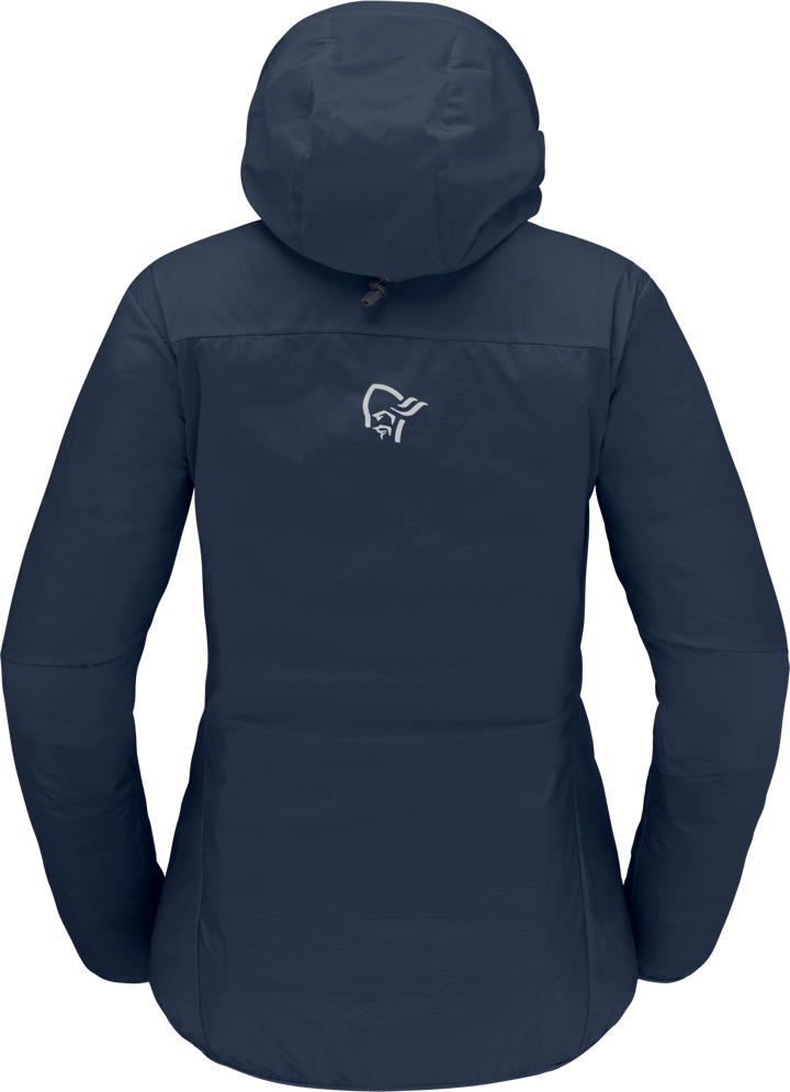 Women's Falketind aero60 Hood Indigo Night Norrøna