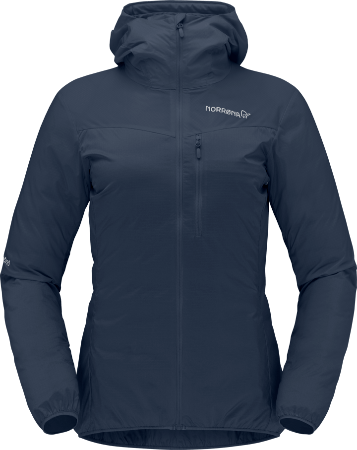 Women's Falketind aero60 Hood Indigo Night Norrøna