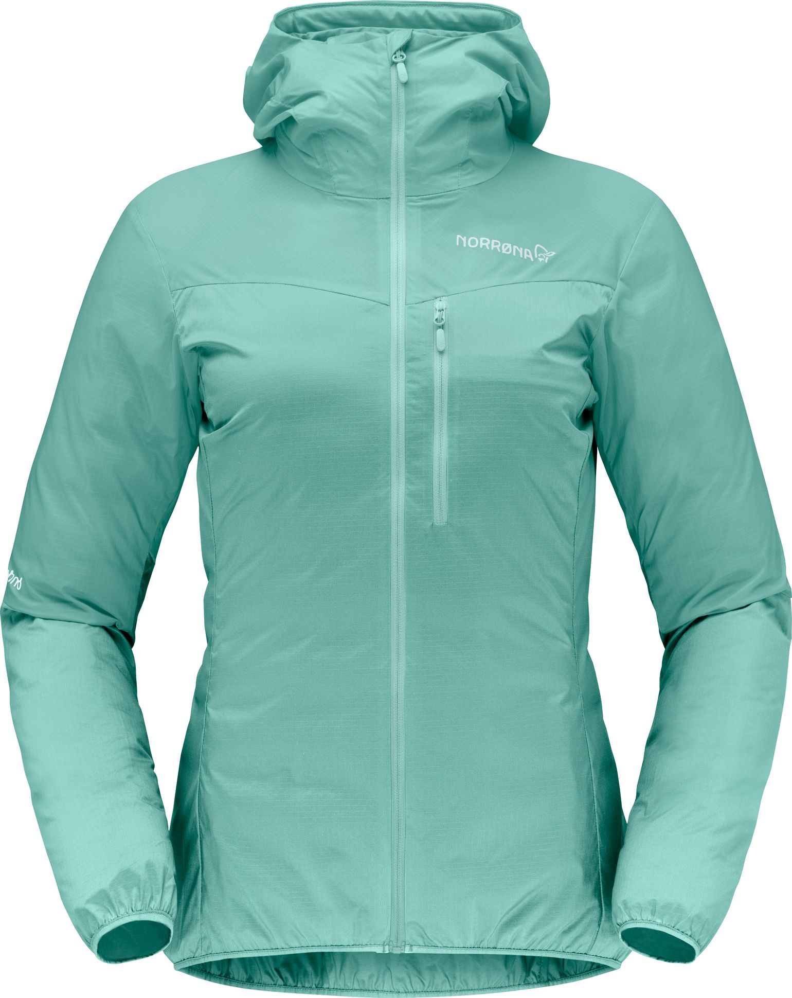 Norrøna Women's Falketind aero60 Hood Malachite Green