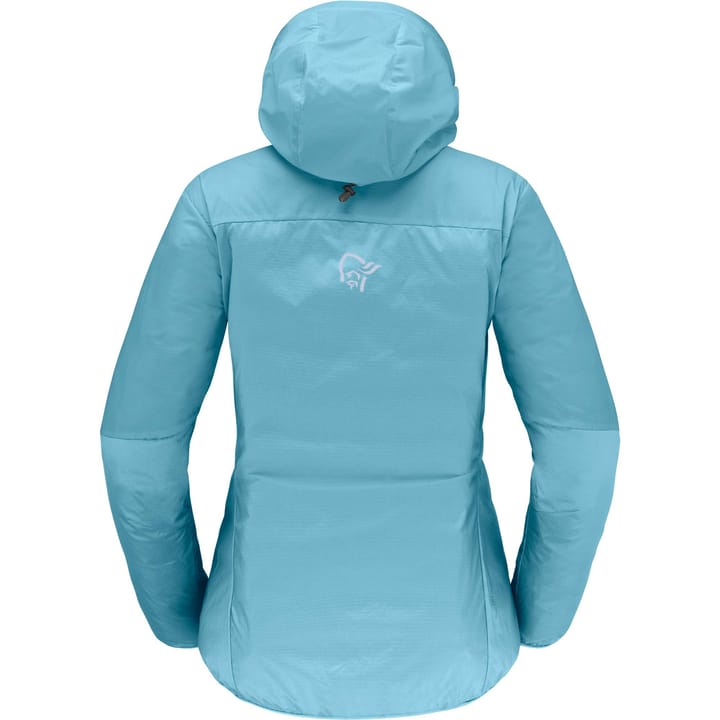 Norrøna Women's Falketind aero60 Hood Aqua Haze Norrøna