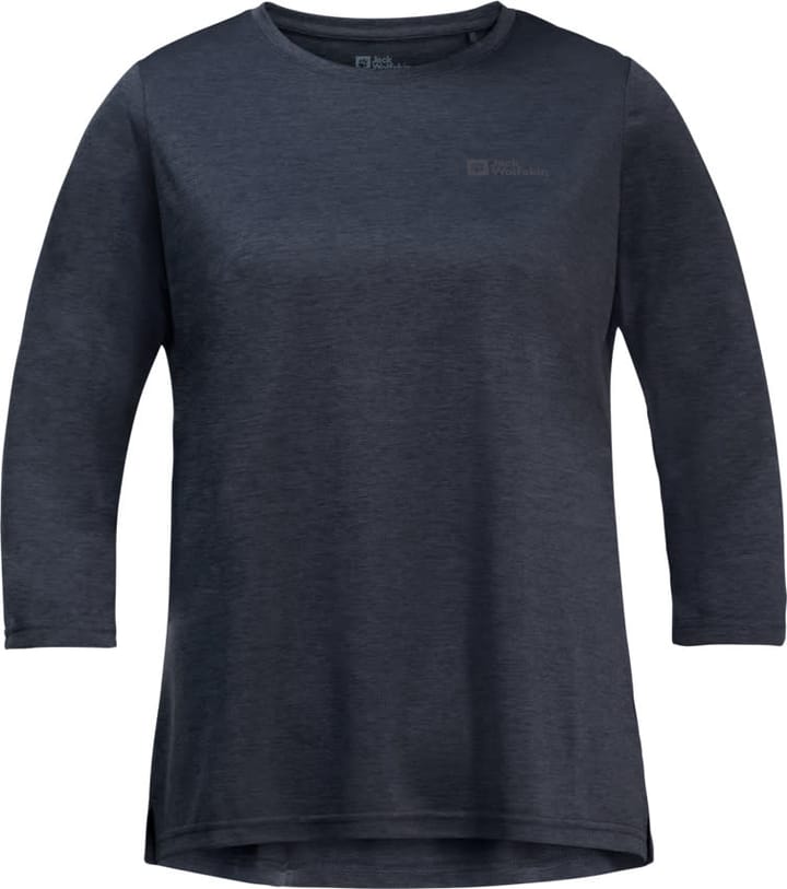 Jack Wolfskin Women's Crosstrail 3/4 Tee Night Blue Jack Wolfskin