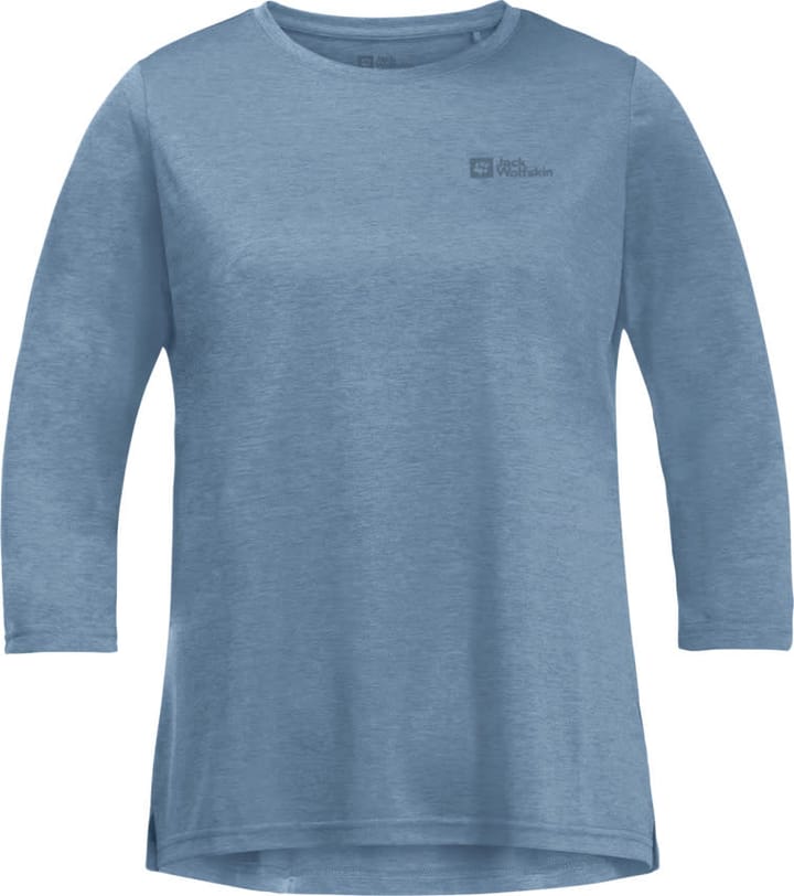 Jack Wolfskin Women's Crosstrail 3/4 Tee Elemental Blue Jack Wolfskin