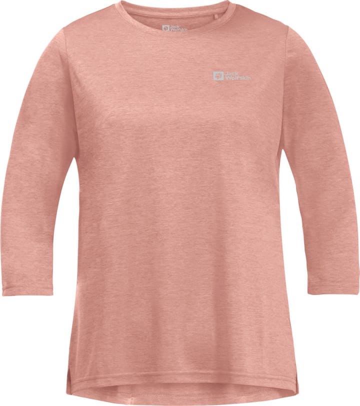 Jack Wolfskin Women's Crosstrail 3/4 Tee Rose Dawn Jack Wolfskin