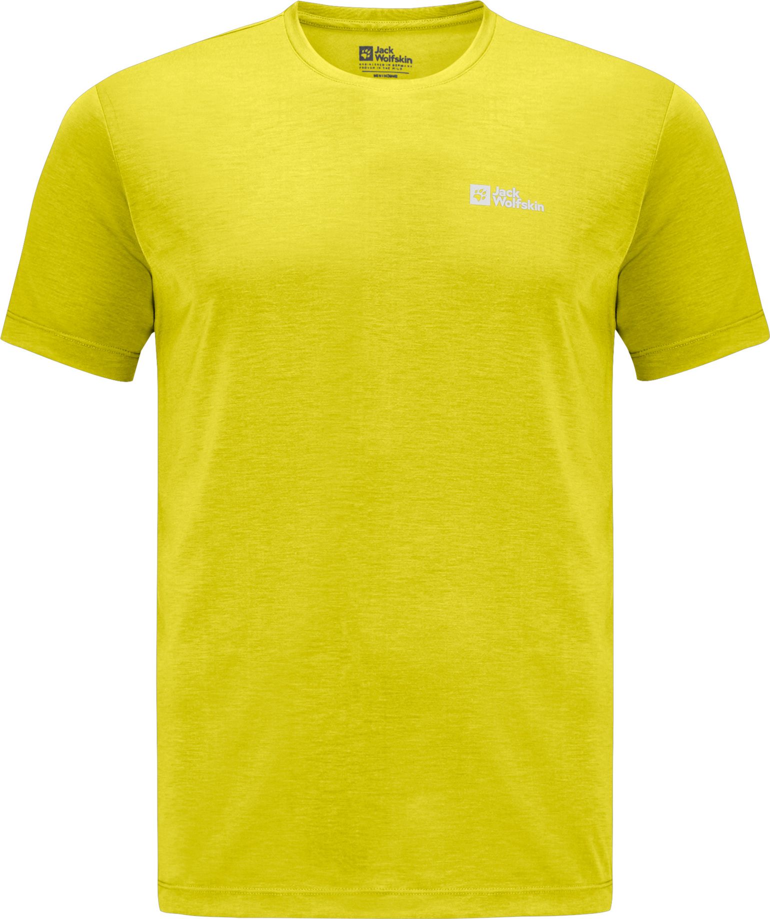 Jack Wolfskin Men's Vonnan Shortsleeve Tee Chartreuse