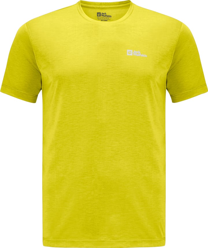 Jack Wolfskin Men's Vonnan Shortsleeve Tee Chartreuse Jack Wolfskin
