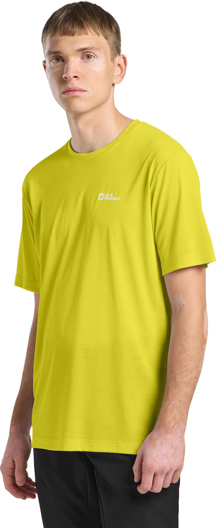 Jack Wolfskin Men's Vonnan Shortsleeve Tee Chartreuse Jack Wolfskin
