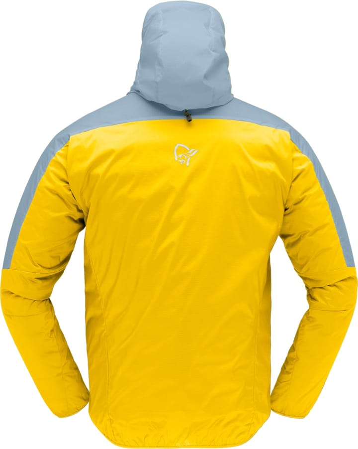 Norrøna Falketind Aero60 Hood M's Sulphur/Blue Fog Norrøna