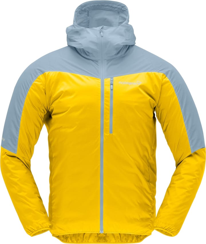 Norrøna Falketind Aero60 Hood M's Sulphur/Blue Fog Norrøna