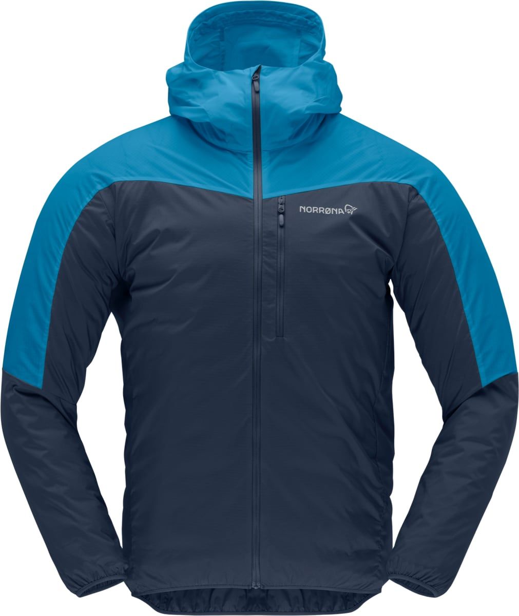 Norrøna Falketind Aero60 Hood M's Hawaiian Surf/Indigo Night